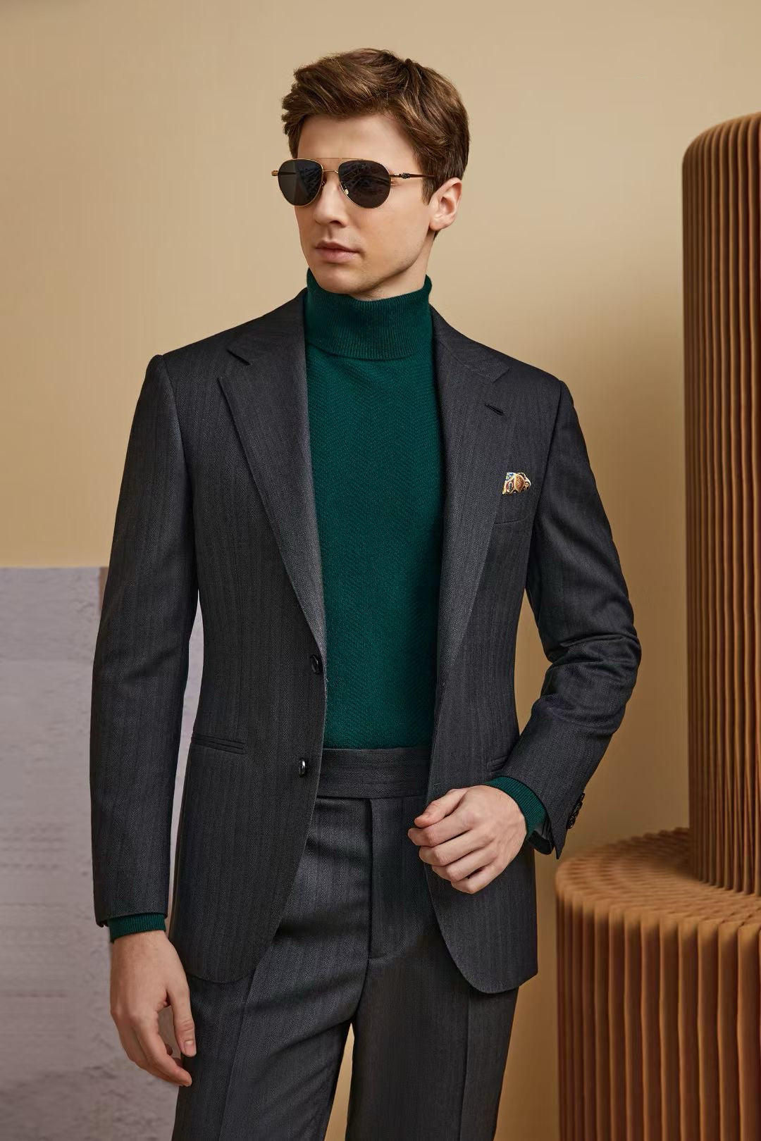 Three-piece suit